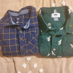 5T Long Sleeve Button up Bundle